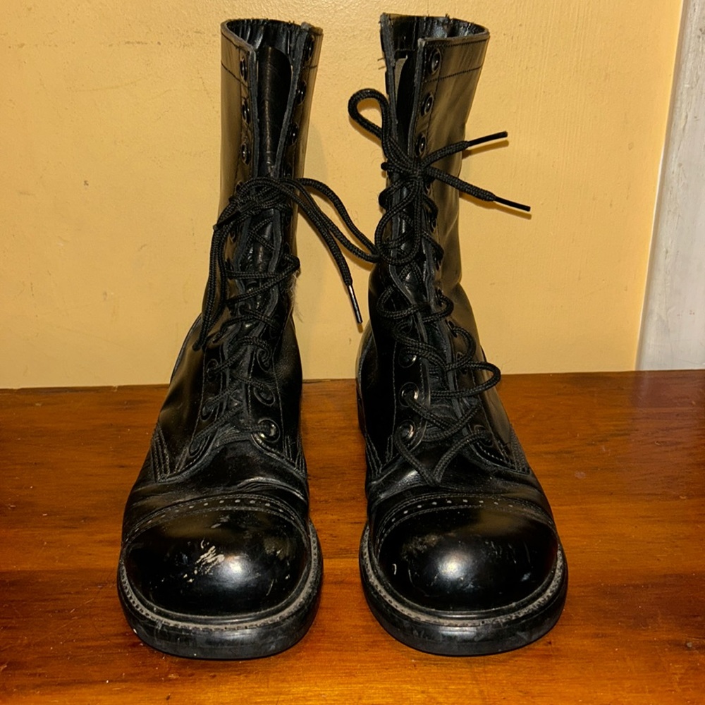 Vintage Gorilla Leather Combat Boots